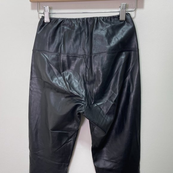 Aritzia Wilfred Daria Faux Leather Leggings sz XS - Picture 10 of 14